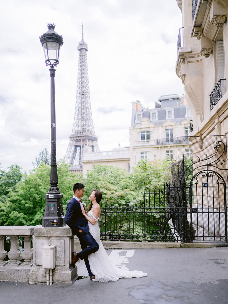 Singapore to Paris wedding