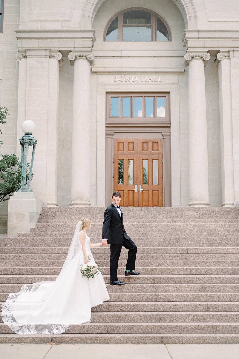 a wedding in a Catholic Basilica