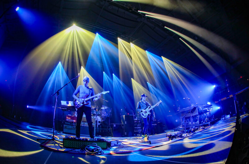 Light Shifter Studios captures photos of Umphrey's McGee in Asheville, North Carolina. 