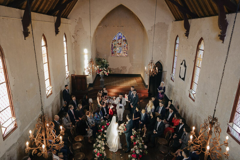 Ceremony at Church Hill Venue in Kyneton