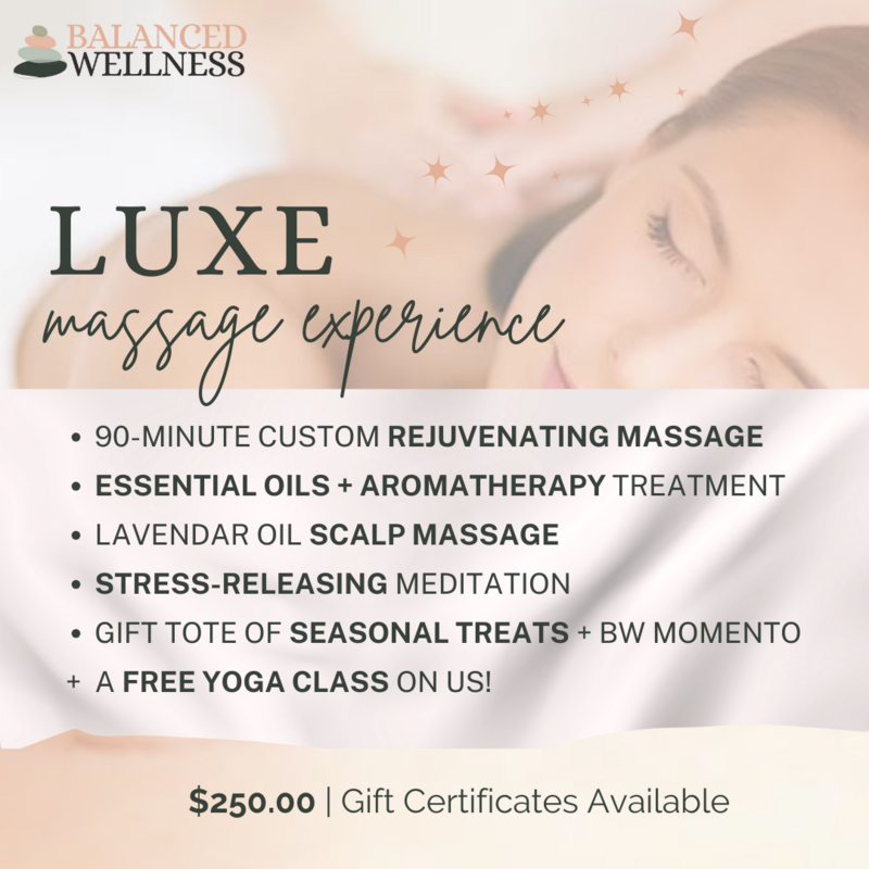 Luxe Massage Flyer