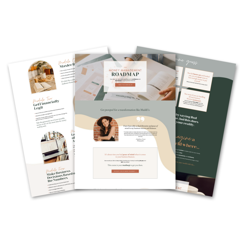 Born to Roam Money Management Roadmap Mockup