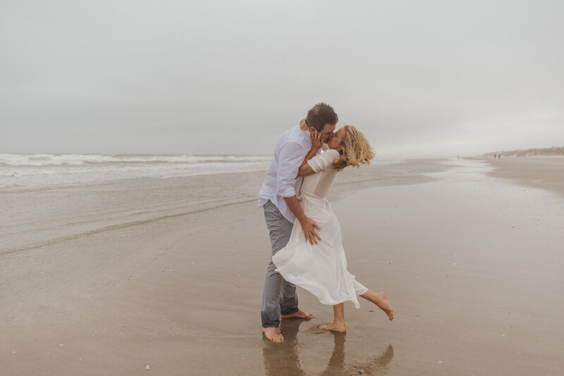Moody Beach Engagement Session Photo