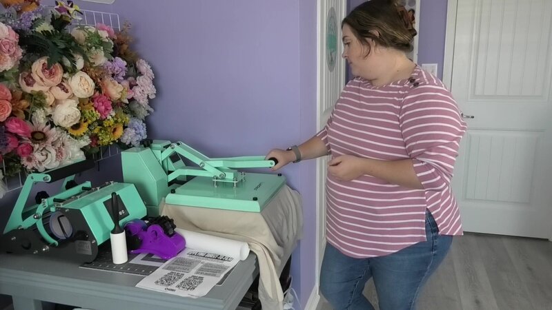 DIY Alex Workshop - DTF transfers workshop - heat pressing screen capture