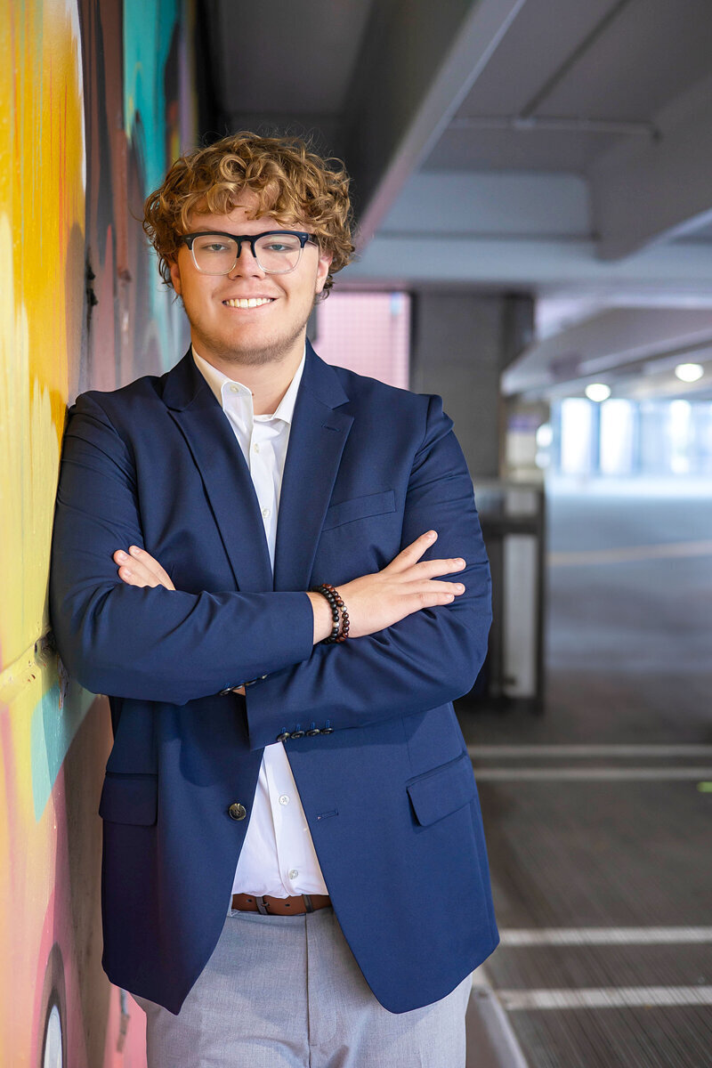 Fall Senior Photo Session at the University of Michigan Museum of Art in Ann Arbor, Michigan