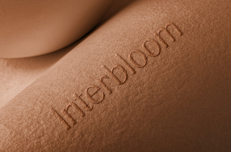 Interbloom Logo Option 2 embossed copy