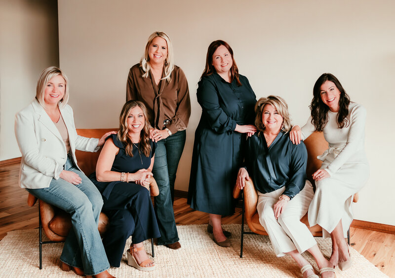 Behind-the-scenes look at a Minneapolis branding photography session, capturing professional portraits for entrepreneurs and business owners.