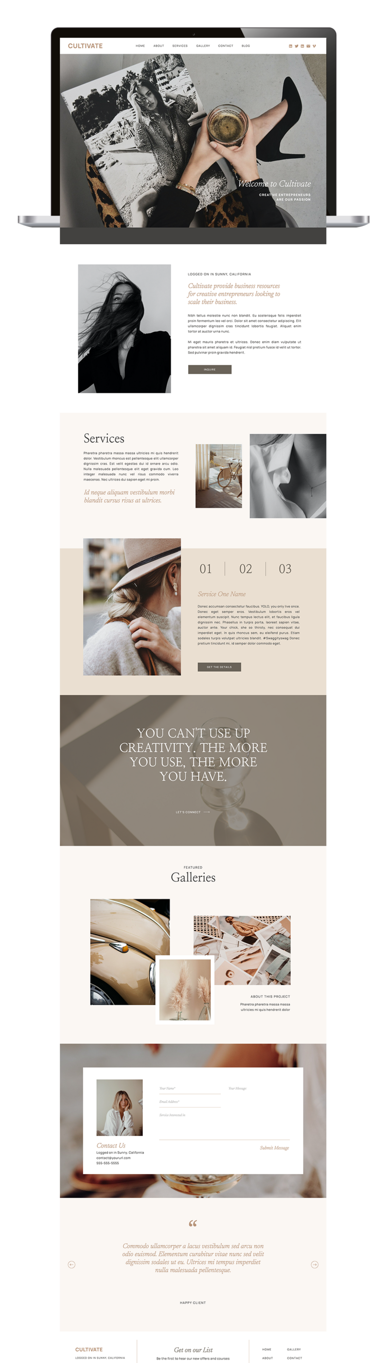 Custom Website vs. Showit Template Customization - oregonlane.com