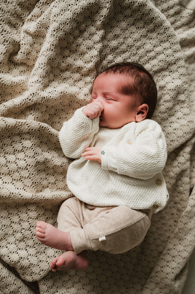 Newborn Hendrik - Newbornshoot - Fotografie bij Samantha-