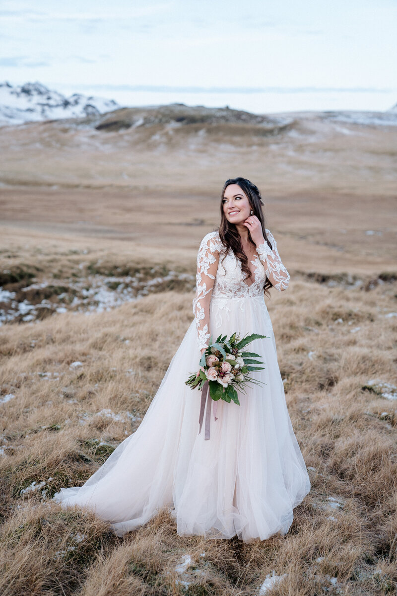 Iceland Elopement Adventure Wedding M&G-9