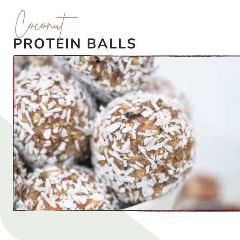 Coconut Protein Balls