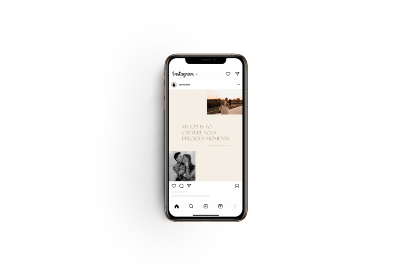 Instagram post templates Blooming Bliss 6