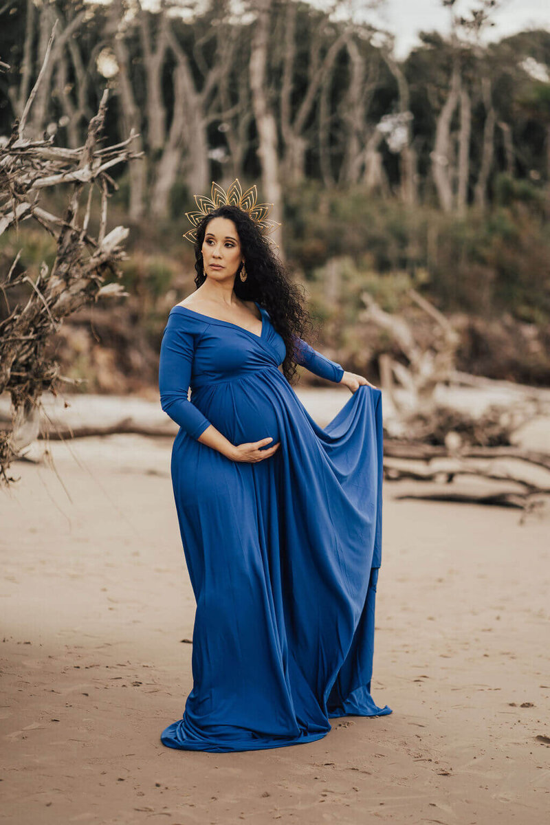 Outdoor Beach Maternity Photography Jacksonville