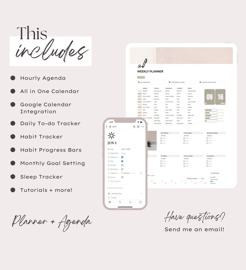 details - planner all in one notion template copy