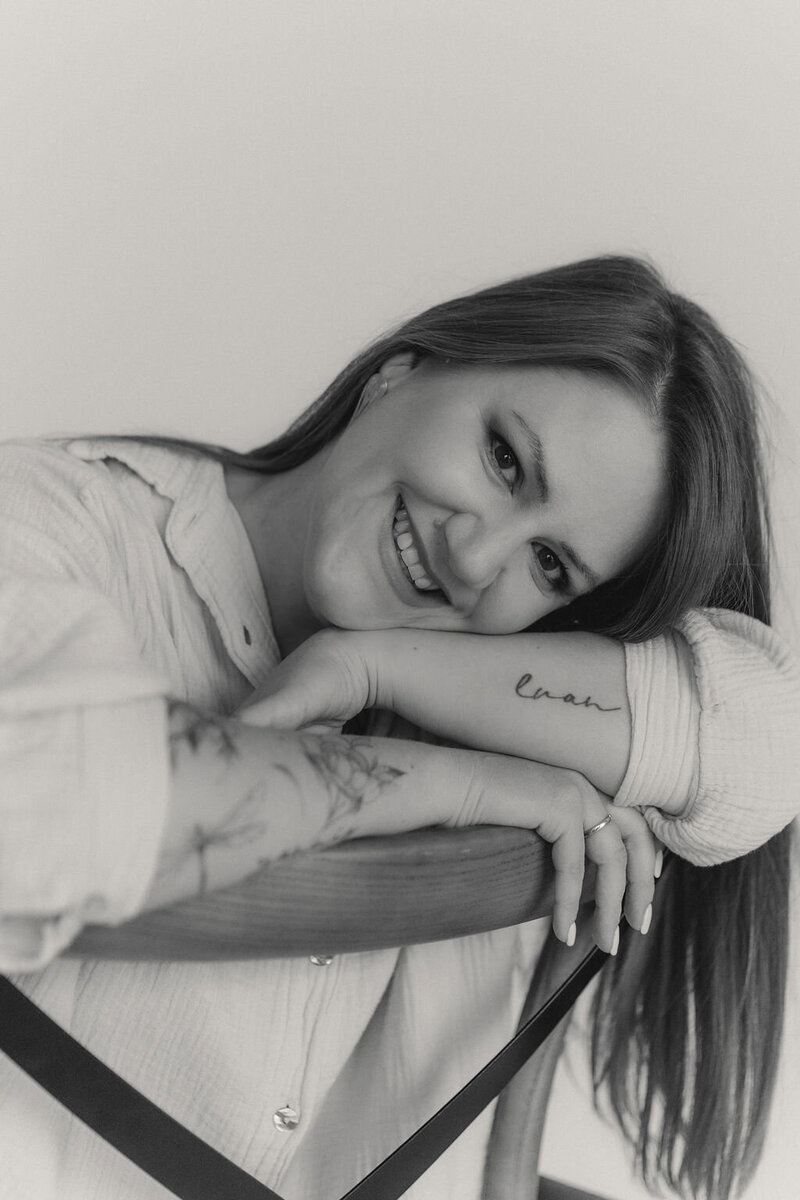 Fotografin Stephanie Widmer auf einem Personal Branding Bild
