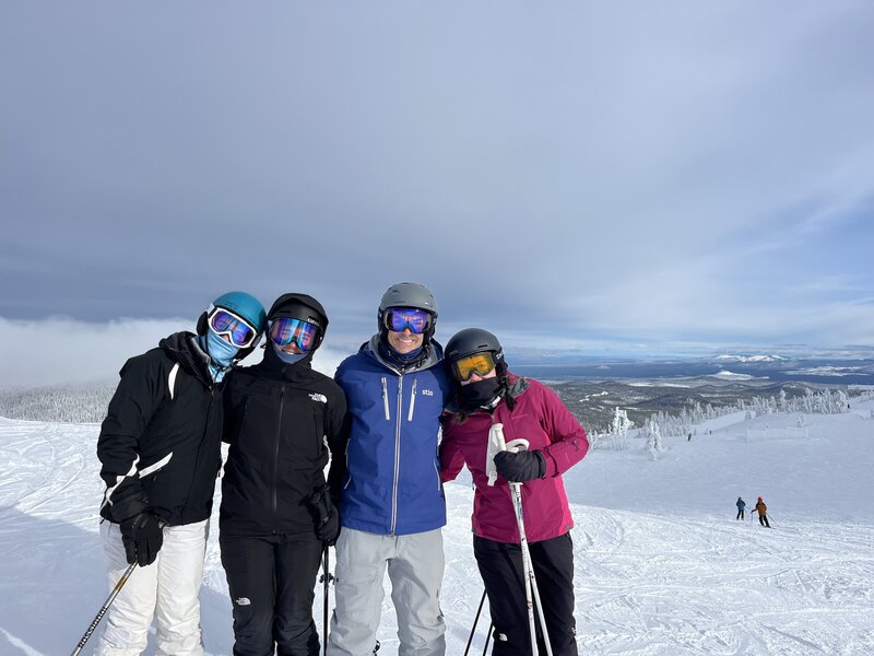 Brad Skiing