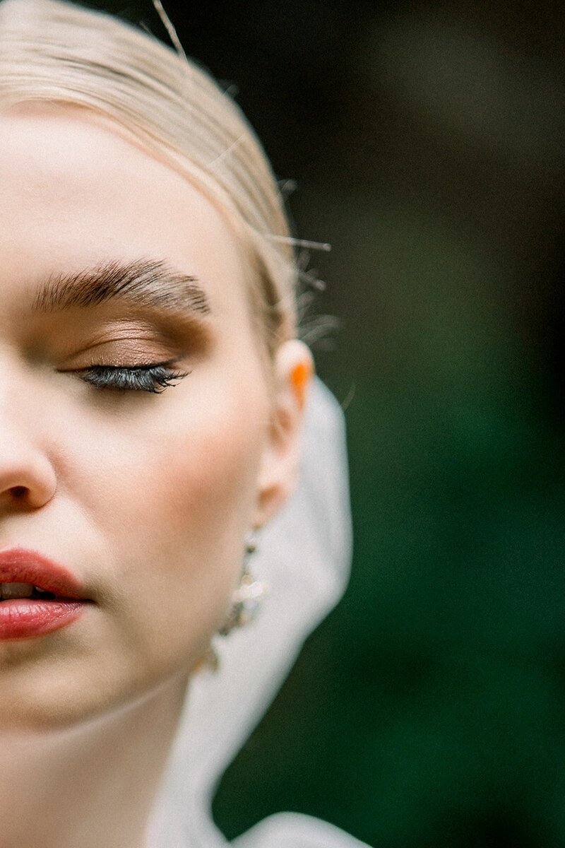 Elegant Bridal Portrait at The Ojai Valley Inn