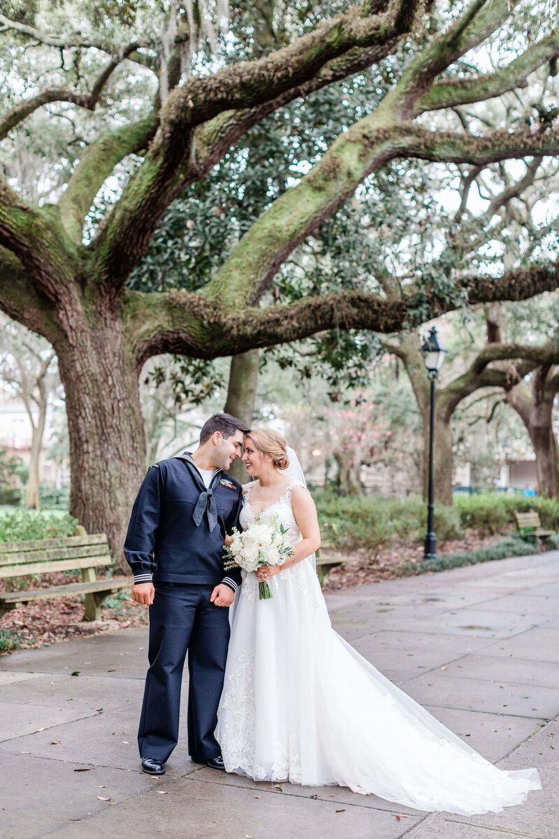 Elopement ceremony at The Gastonian Inn