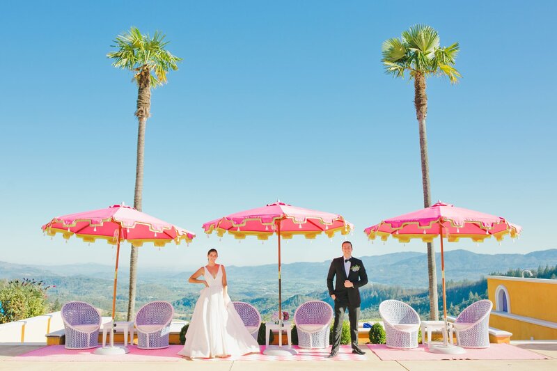 los angeles wedding photographer-couple singing on wedding day
