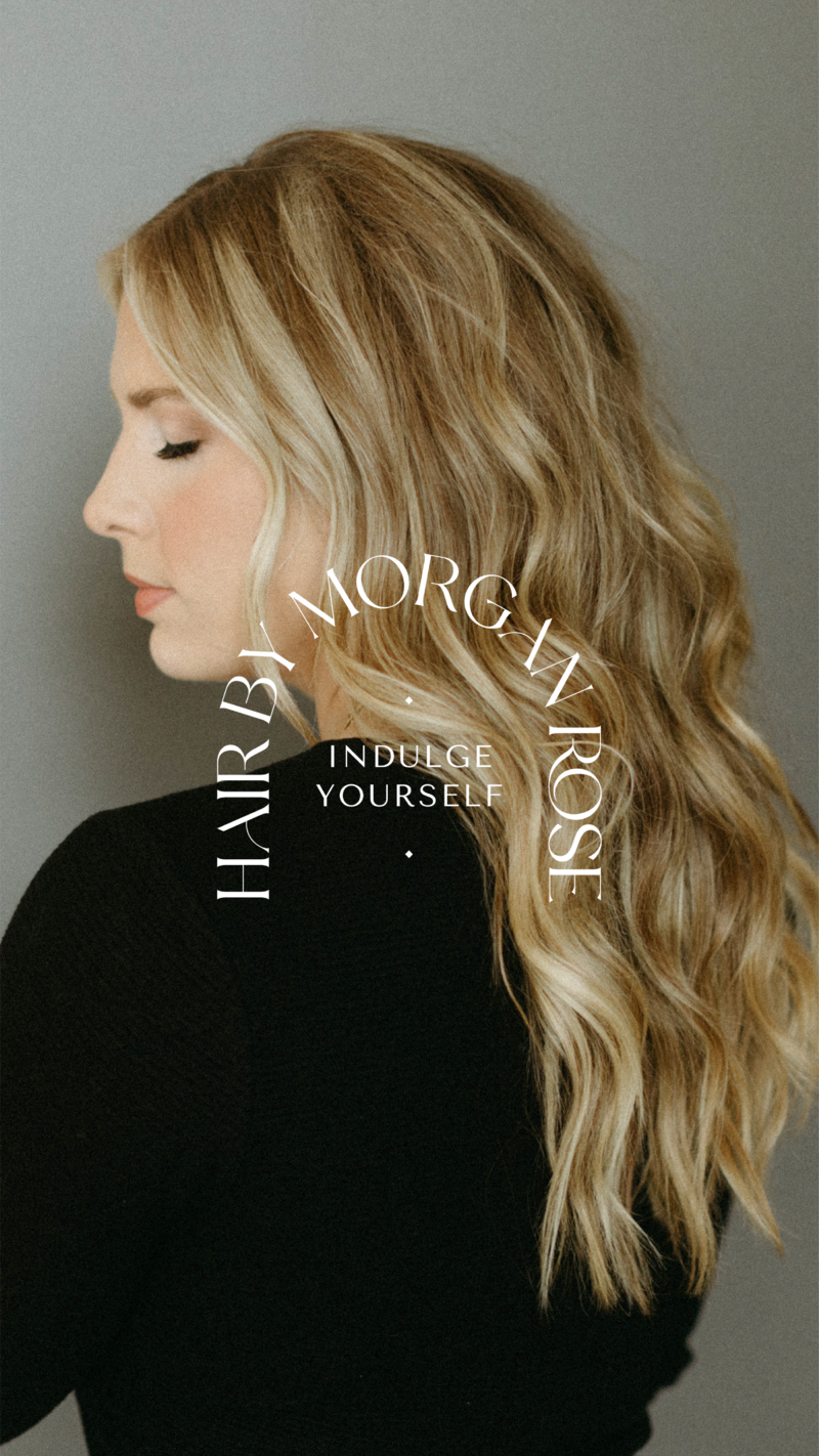 Custom feminine branding for small business owner.