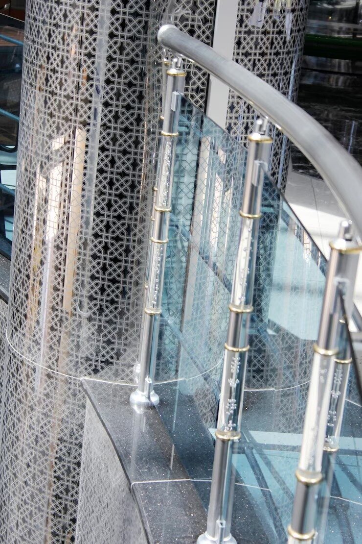 Modern Glass & Aluminum Railings in Boca Raton, South Florida