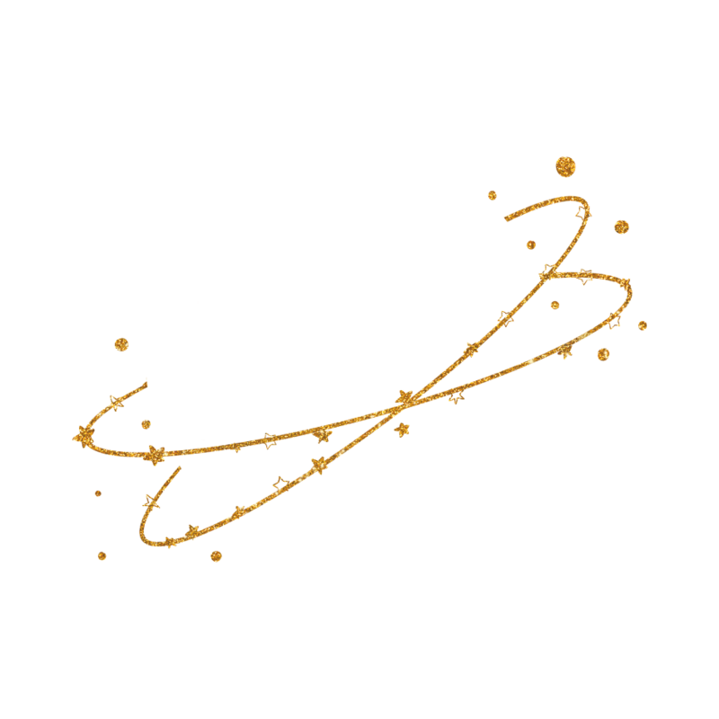 Glittering Stars in Goddess Star Template Symbolizing Empowerment and Grace