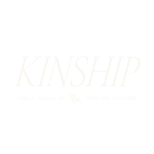 Family Photos by Caroline Giuliano Photography logo in white