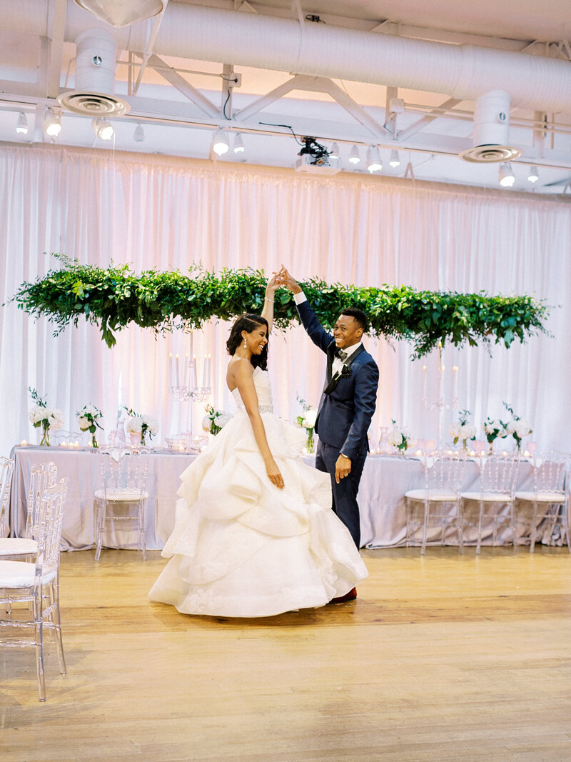 Bride and Groom's first dance