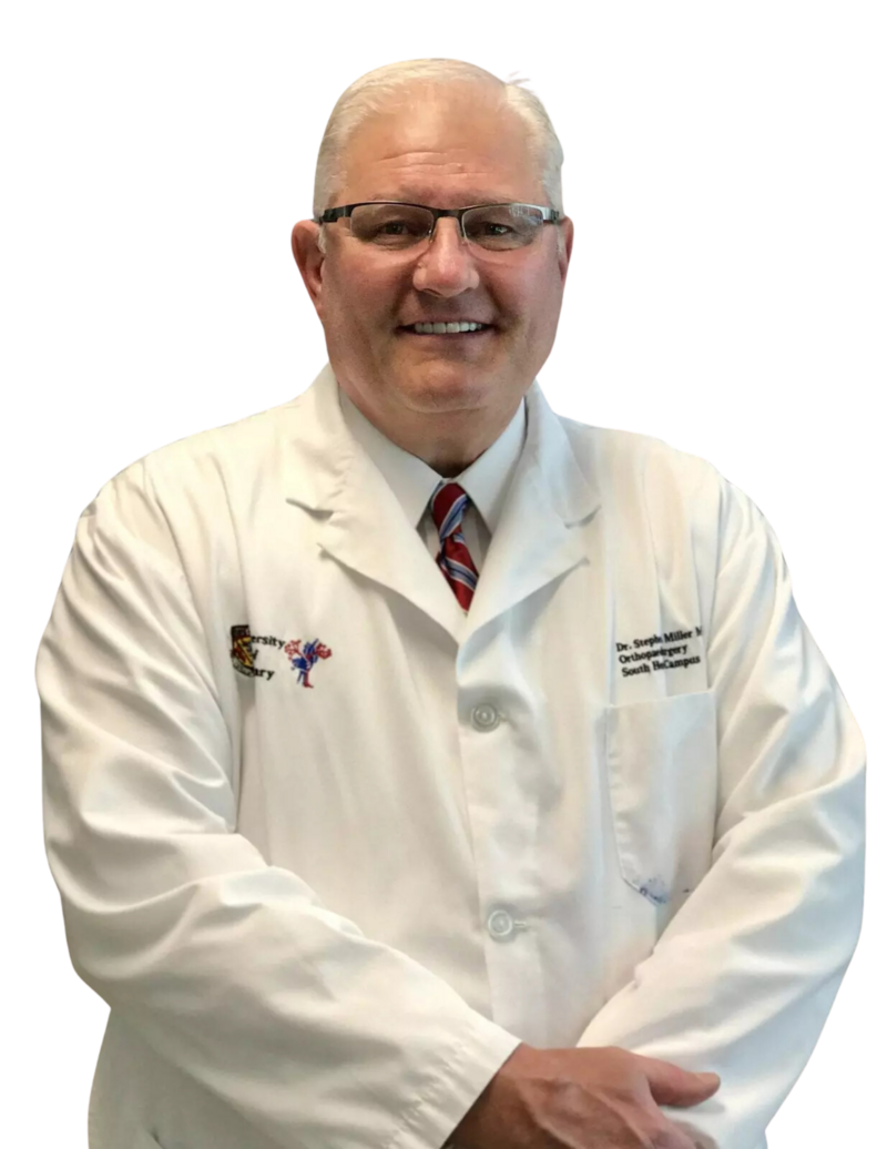 Dr. Stephen Miller, former chief of Orthopaedic Surgery from Calgary South Health Campus