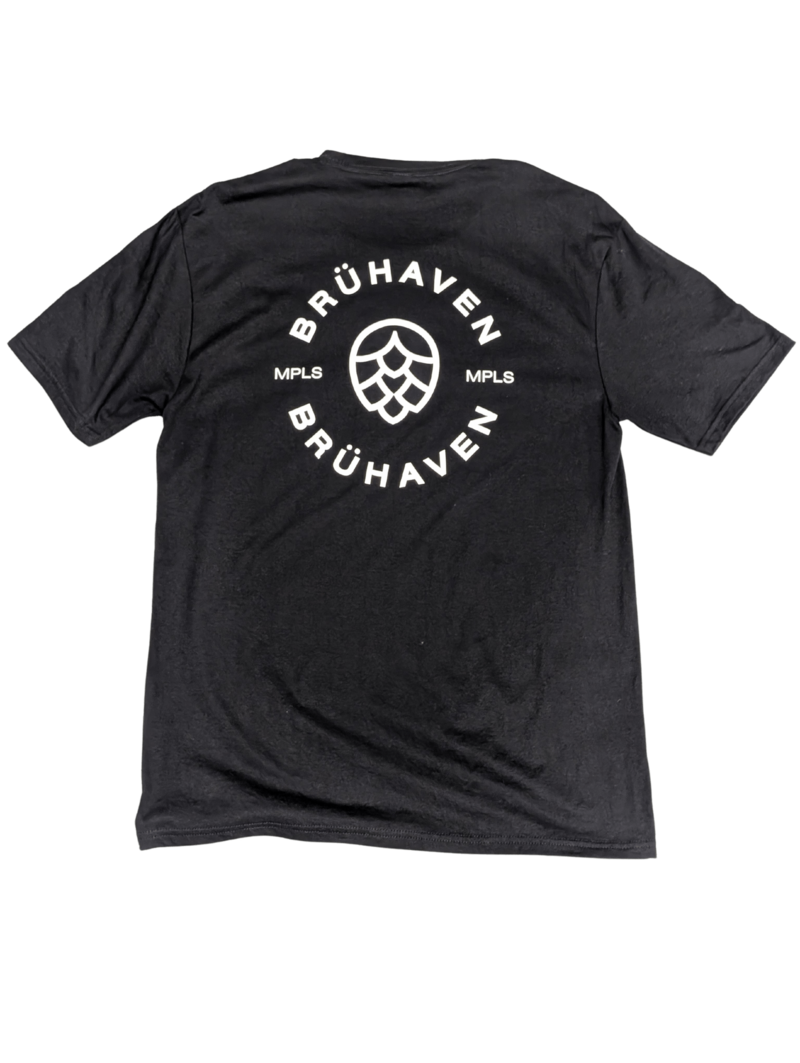 Pink Coral Bruhaven Minnesota Brewery Shirt Back