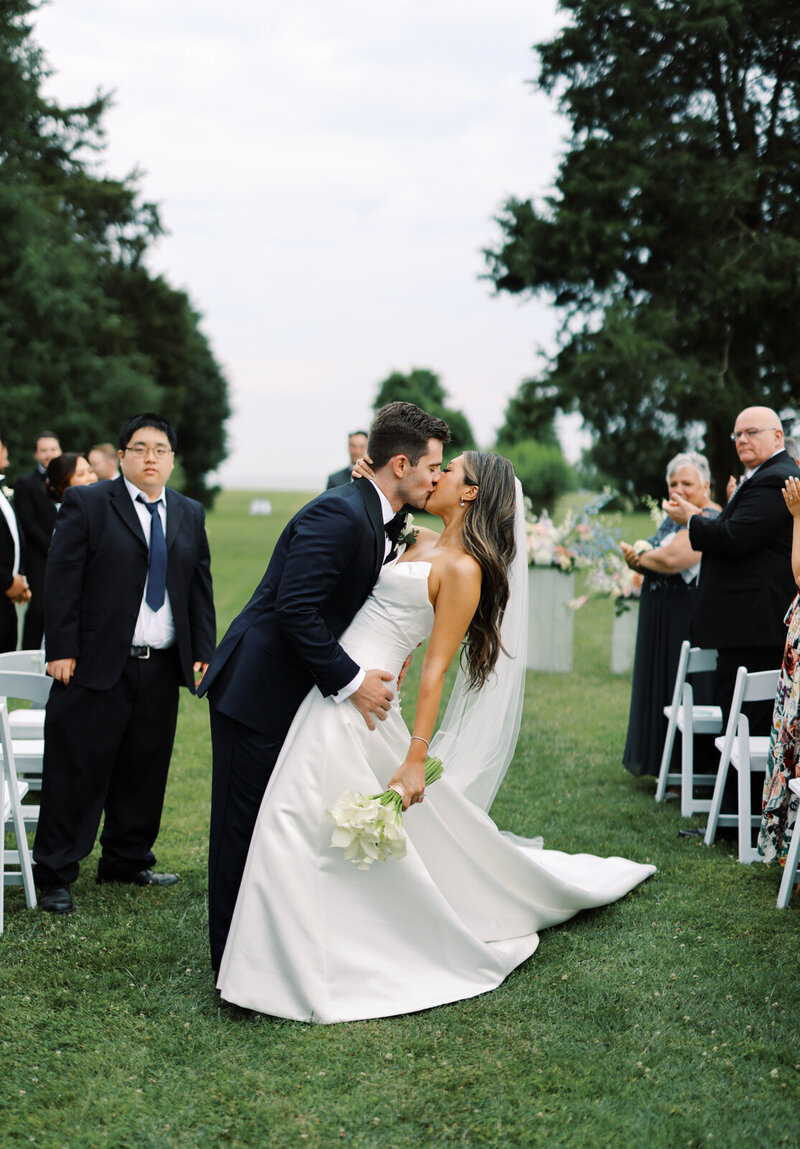 Chic and modern wedding photography during an elegant wedding at Strong Mansion in Maryland.