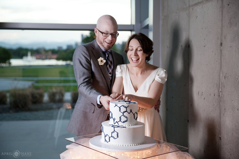 Denver Museum of Nature and Science Chemistry Wedding in Colorado