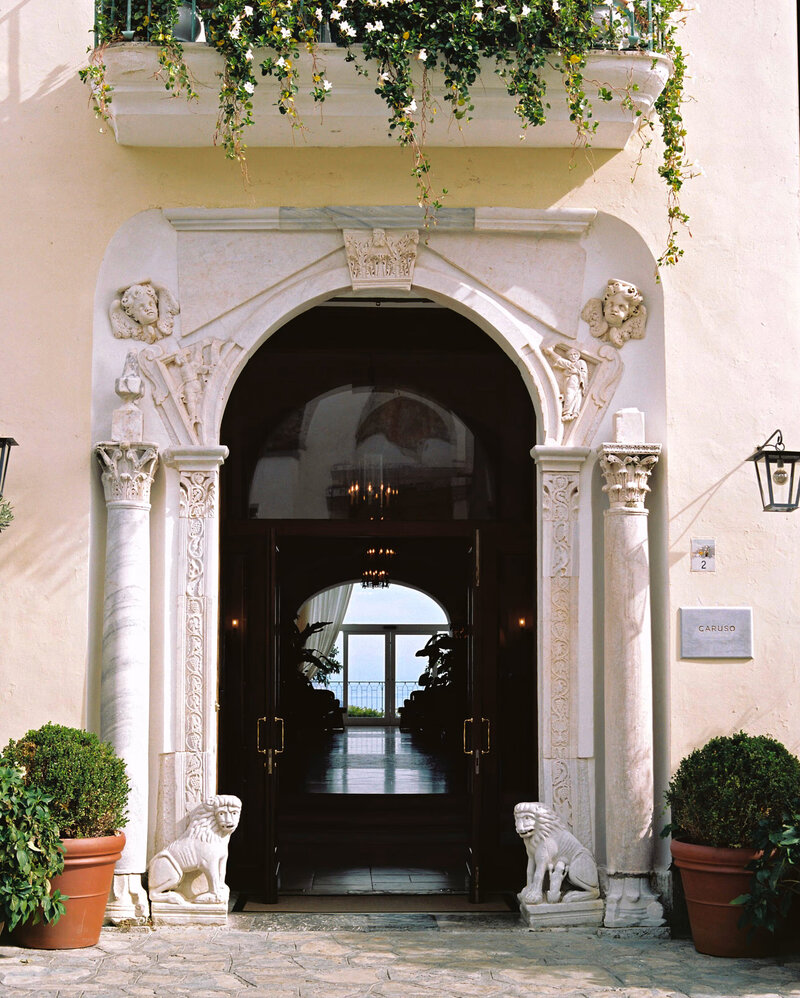 Caruso Hotel Amalfi Coast - Entrace 2