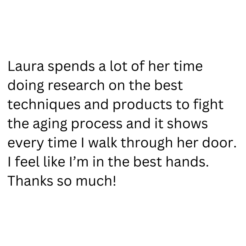 Leave a review I had been hesitant for years to do botoxdysport or fillers until I met Laura. She is amazing and so kind. She told me what I didn't need and what I could use. I felt zero pressure 