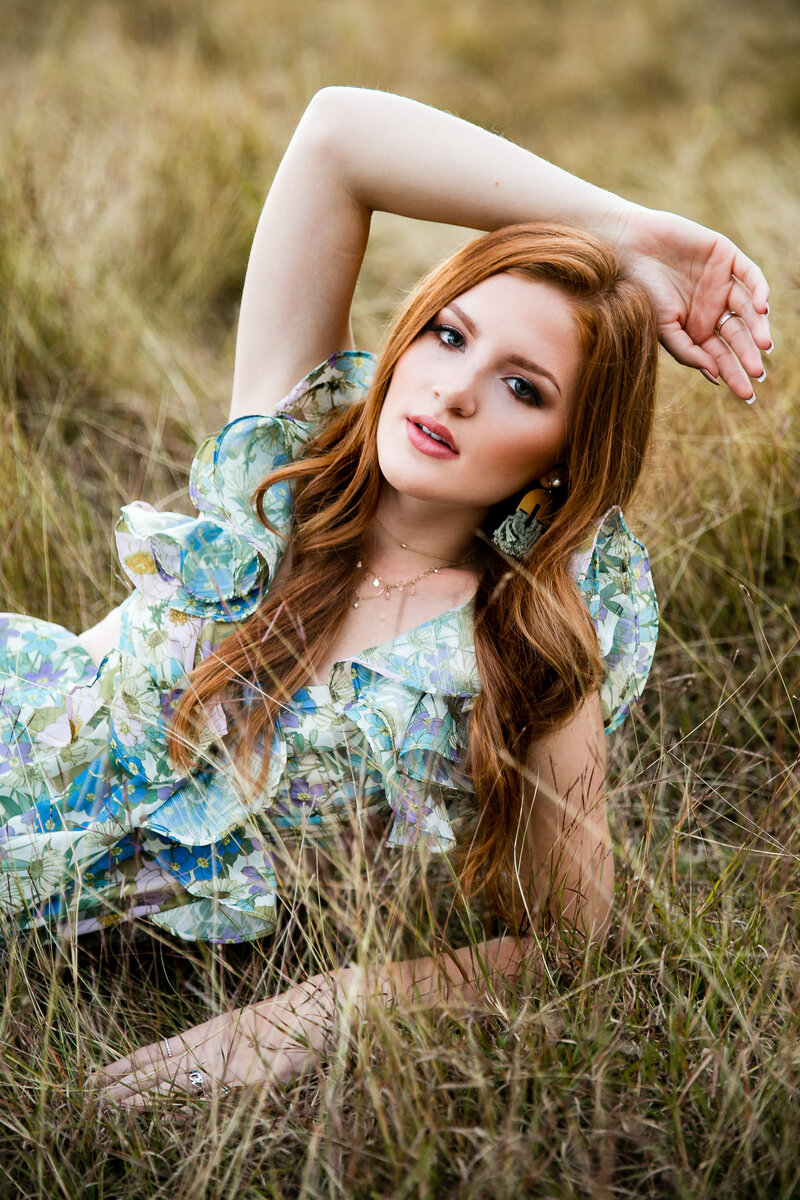 Girl Senior Photo in El Dorado Hills