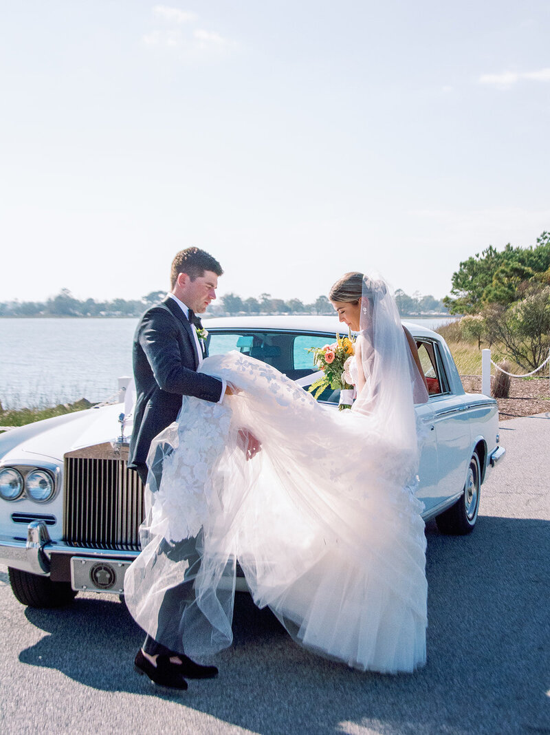 Colorful Coastal Wedding at Rehoboth Beach Country Club