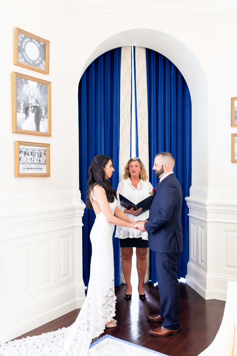 Catherine & Matt  Trump International Hotel Wedding DC  Taylor Rose Photography  Ceremony-4