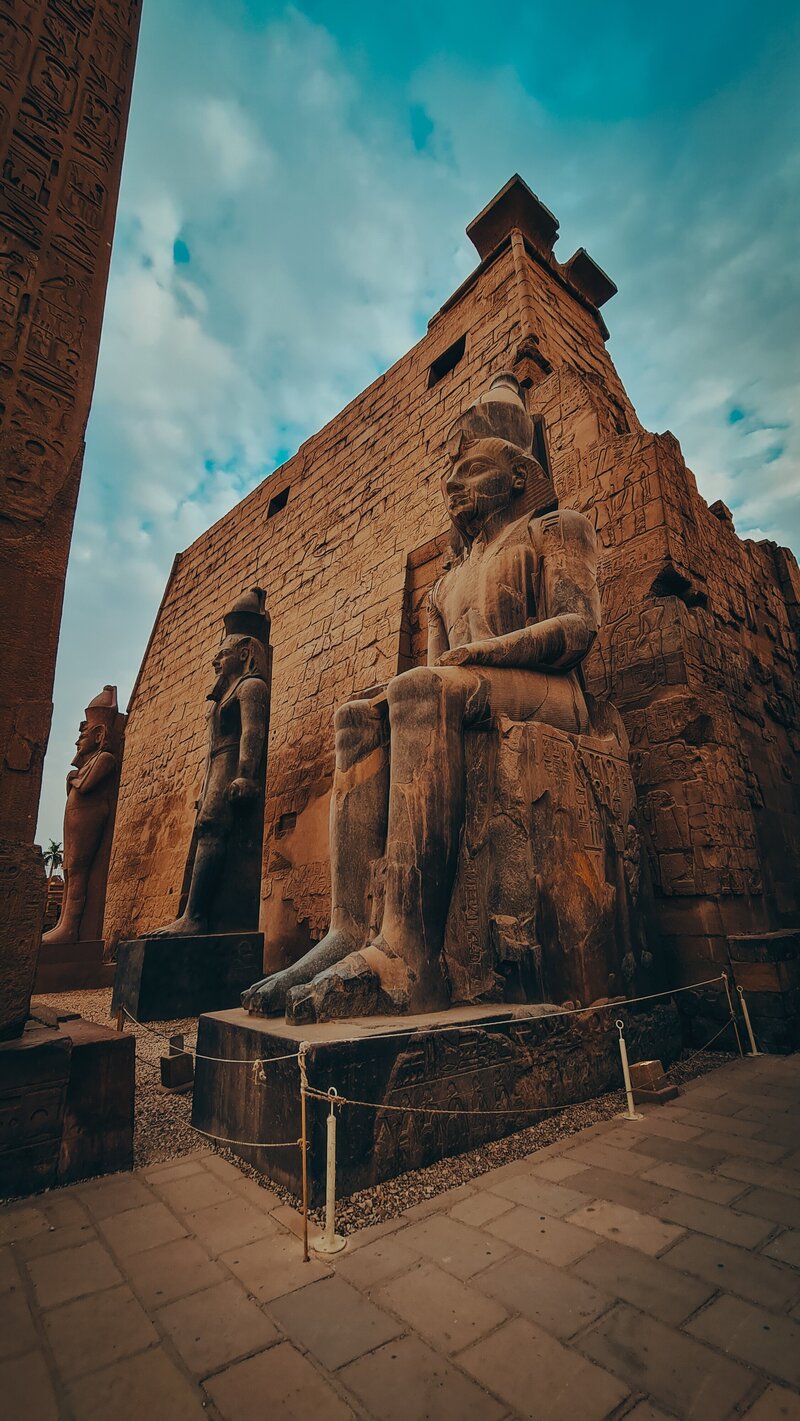 Luxor City Statues