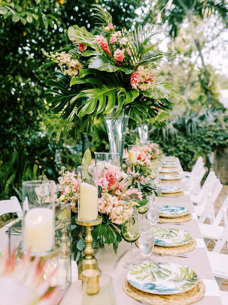 Destination Wedding Studio reception design