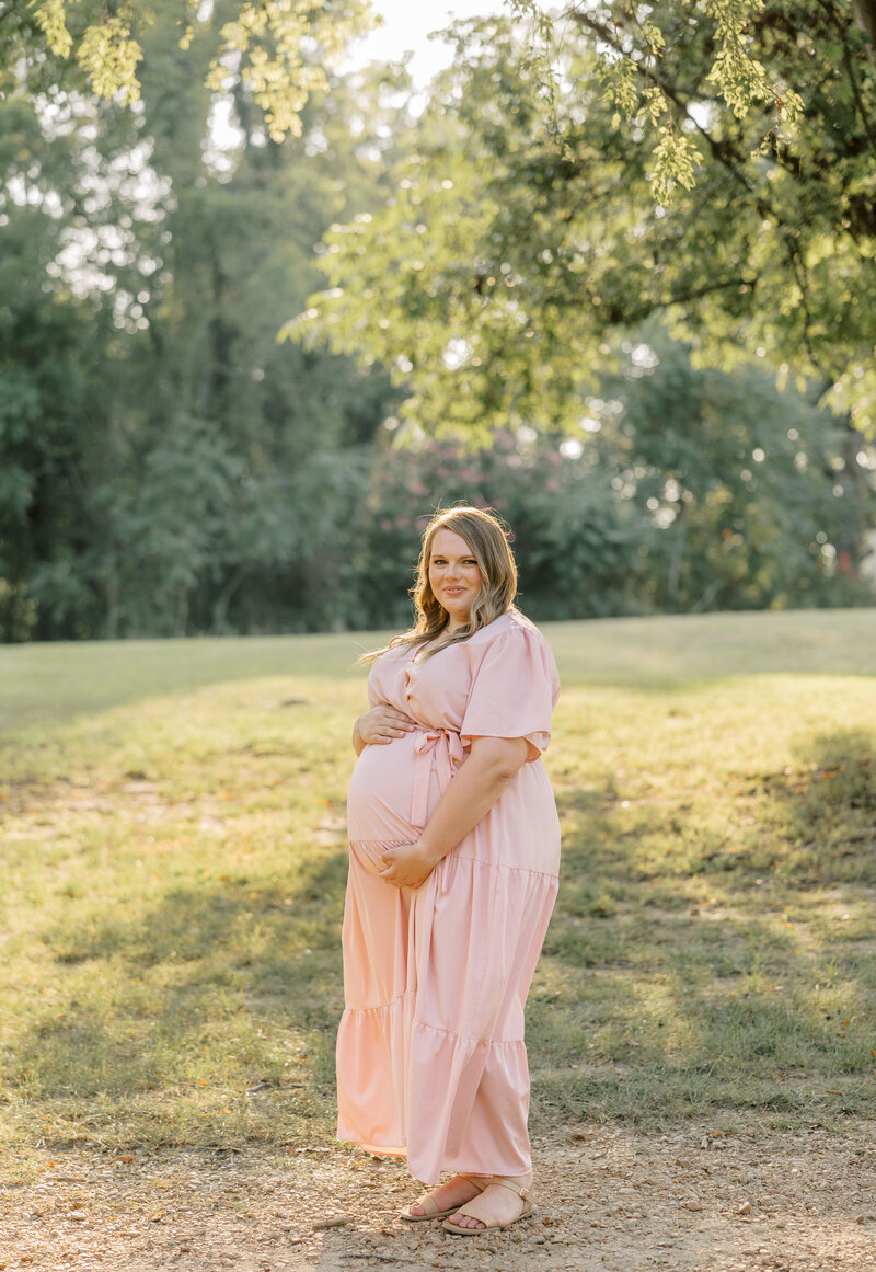 beautiful maternity photography in jackson mississippi