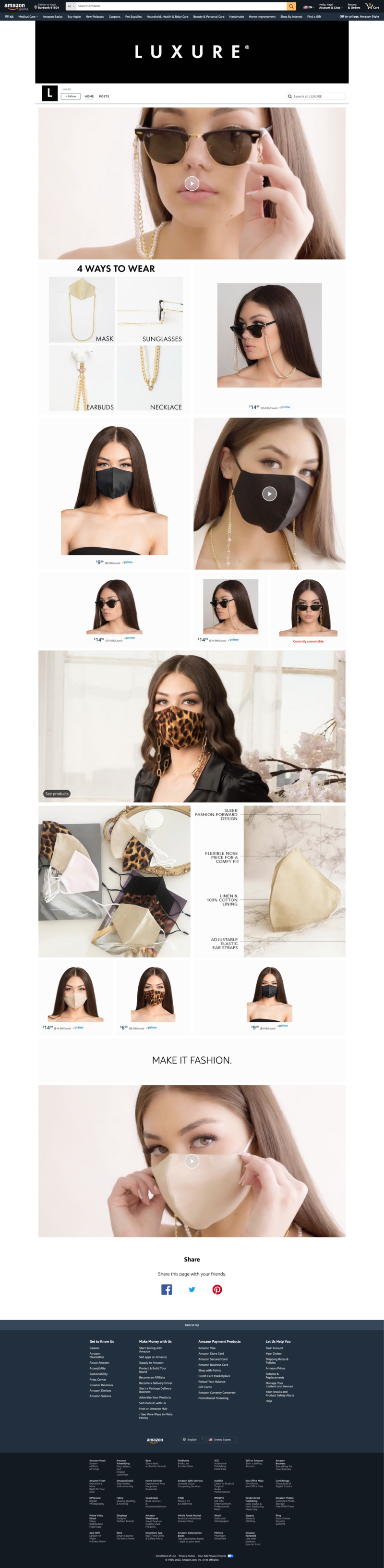 Amazon.com_ LUXURE
