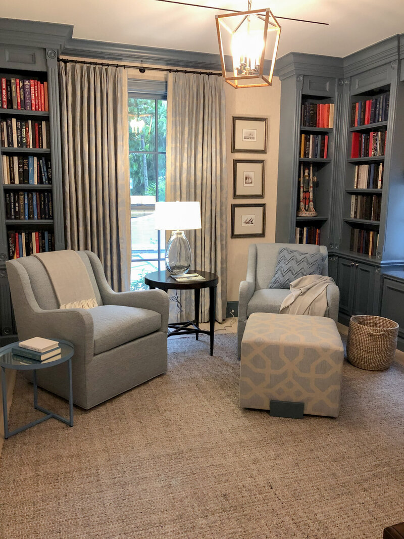 Nantucket weave in Den-Office- 2