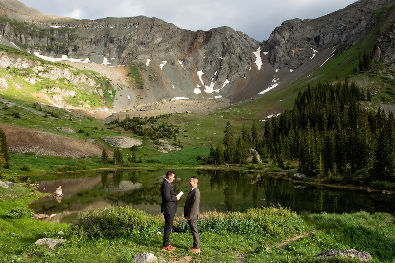 Vowing forever in Telluride