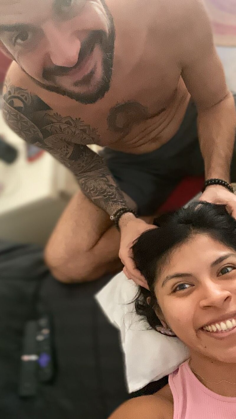 Cupido Jonathane, a spiritual guide and energy therapist in Sayulita, integrating yoga, nature connection, and holistic healing to support deep personal transformation.