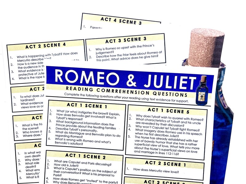 Romeo And Juliet Predicted Question 2025 Bunni Coralyn