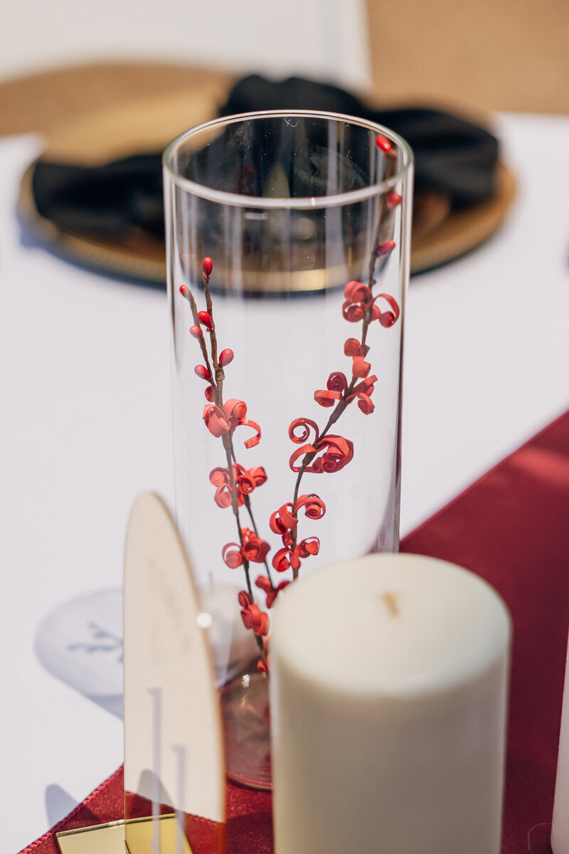 Naimoli Estate wedding reception details