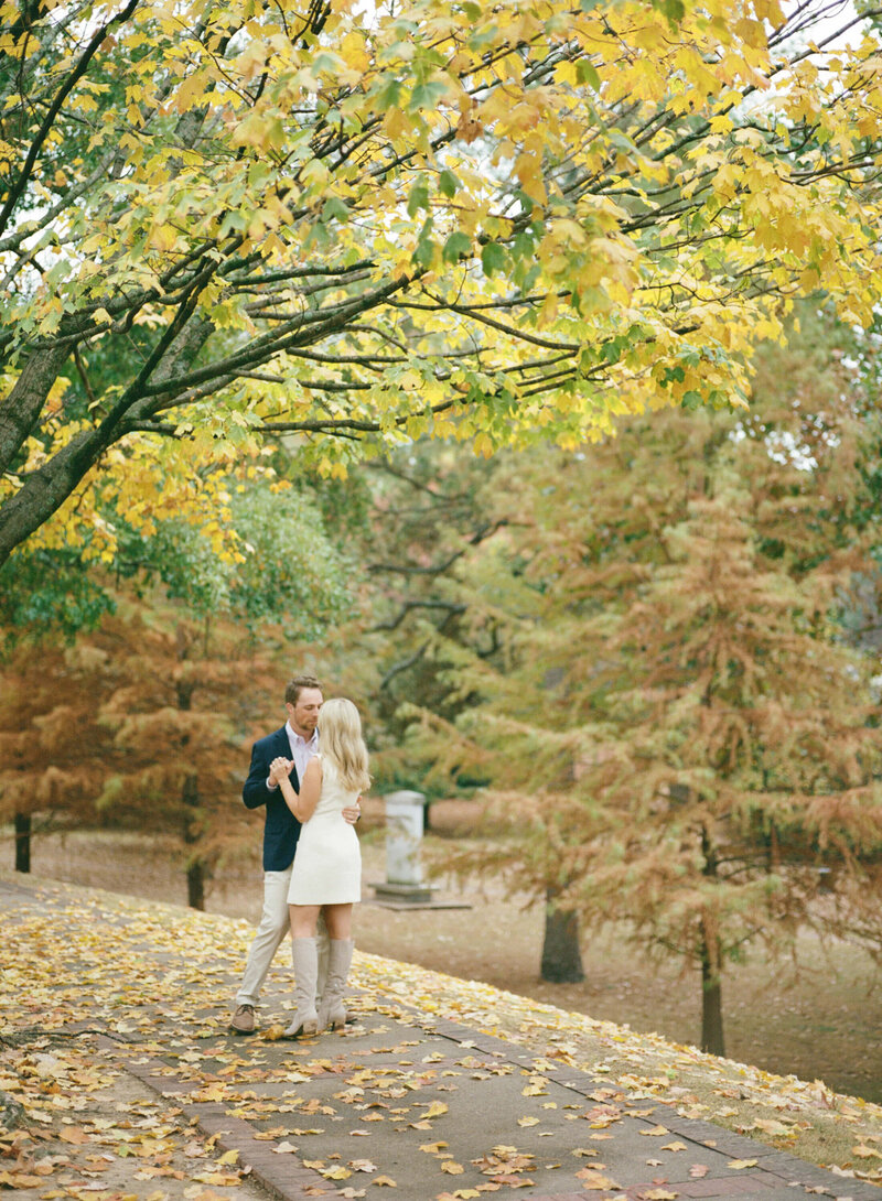 Engagement Session in Highland Park Birmingham