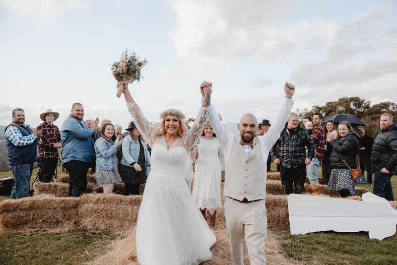 Both celebrating getting married