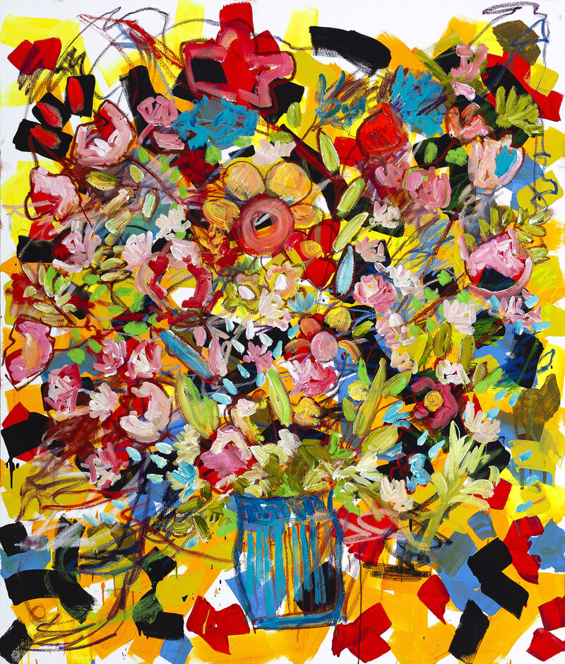 Jordi Mollà Serie HEAVEN 23 2025 Mixed media Canvas.