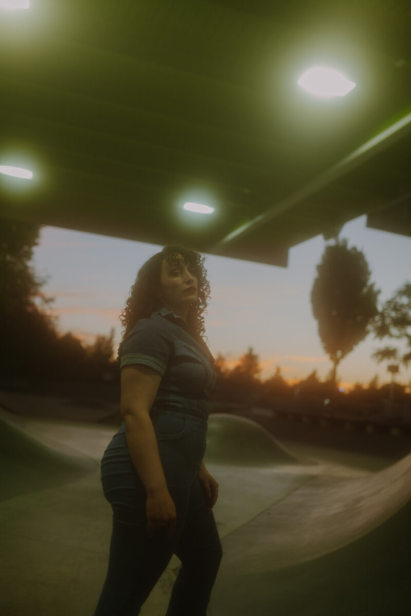 Female Portrait Photography Session Skatepark Vancouver _0137